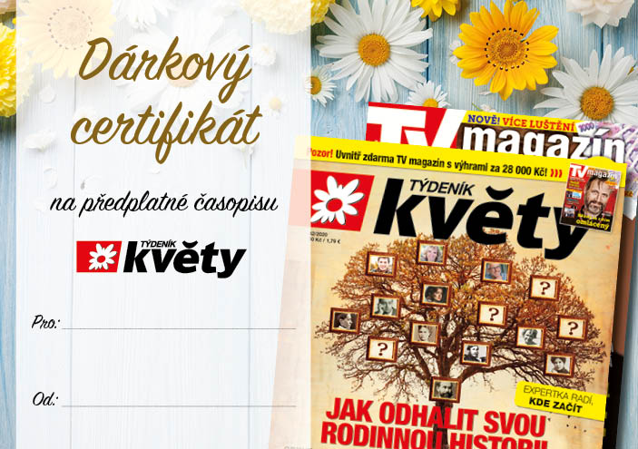 Květy certifikát