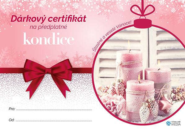 Kondice certifikát vánoční