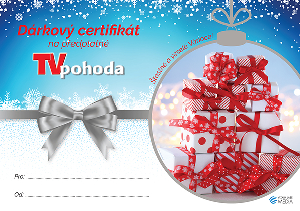 TV pohoda vánoční certifikát