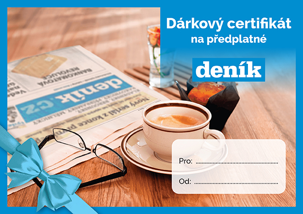 Deník certifikát