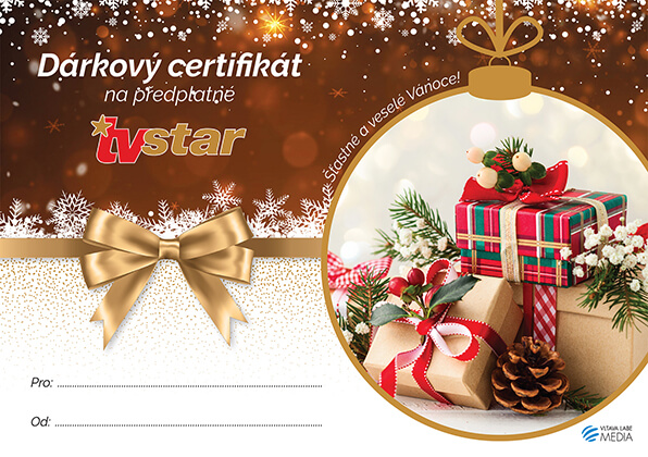TV star vánoční certifikát